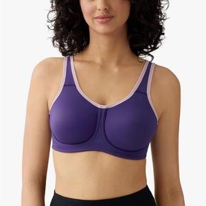Women's Wacoal Purple Underwire Sports Bra 38DD